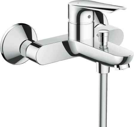 Смеситель для ванны hansgrohe Logis E 71403000/U, хром, уцененный товар