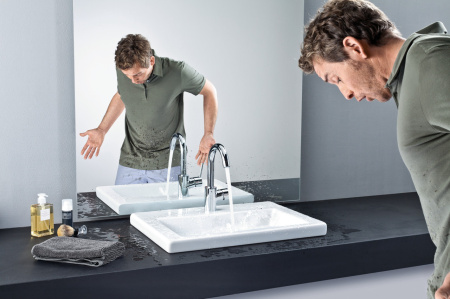 Смеситель для кухонной мойки hansgrohe Talis S2 Variarc 14870000, хром