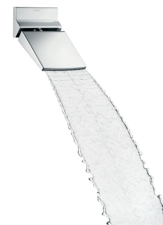 Верхний душ hansgrohe Raindance Rainfall 150 1jet с настенным креплением 26442000, хром