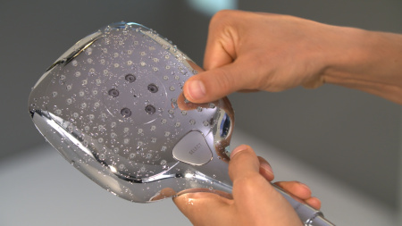 Ручной душ hansgrohe Raindance Select E 150 3jet 26550400, белый/хром