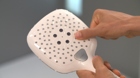 Ручной душ hansgrohe Raindance Select E 150 3jet 26550400, белый/хром