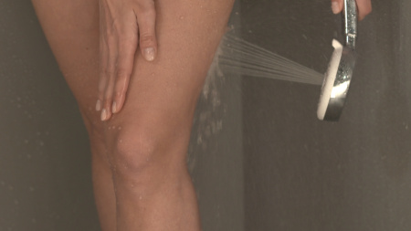 Ручной душ hansgrohe Crometta 100 3jet Multi 26823400, белый/хром