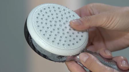 Ручной душ hansgrohe Crometta 100 1jet 26825400, белый/хром