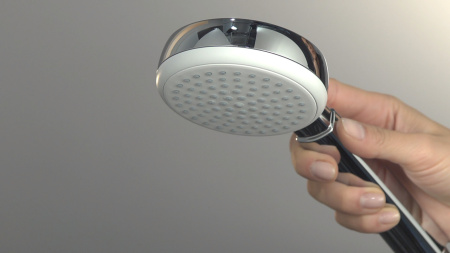 Ручной душ hansgrohe Crometta 100 1jet 26825400, белый/хром