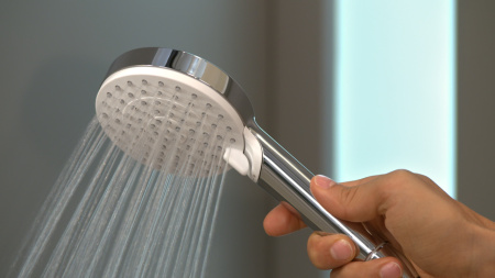 Душевая система hansgrohe Crometta S 240 1jet с термостатом 27267000, хром