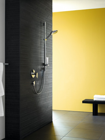 Душевой гарнитур hansgrohe Raindance Select S 150 3jet со штангой 90 см и мыльницей 27803000, хром