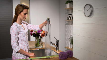 Смеситель для кухонной мойки hansgrohe Talis M52 170, с вытяжным душем 2jet 32841000, хром