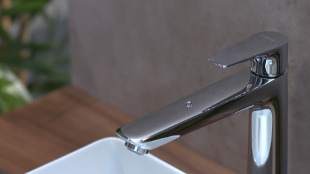 Смеситель для раковины hansgrohe Talis E 240, со сливным гарнитуром 71716000, хром