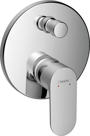 Внешняя часть смесителя для ванны hansgrohe Rebris S скрытого монтажа 72466000, хром