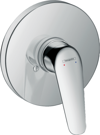 Внешняя часть смесителя для душа hansgrohe Novus скрытого монтажа 71067000, хром 