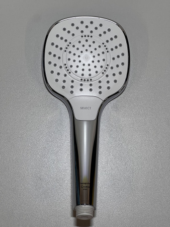 Ручной душ hansgrohe Croma E 110 1jet 26814400/U, белый/хром, уцененный товар