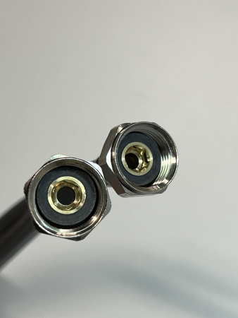 Смеситель для раковины hansgrohe Rebris S 80, со сливным гарнитуром 72510000/U, хром, уцененный товар