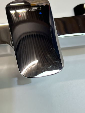 Смеситель для ванны hansgrohe Logis 71402000/U, хром, уцененный товар