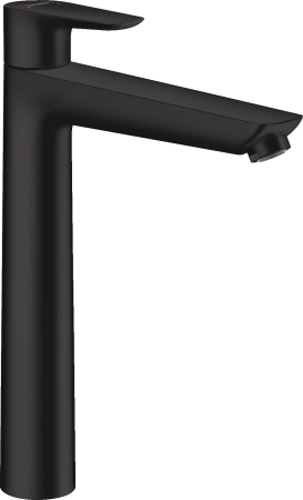 Смеситель для раковины hansgrohe Talis E 240, без сливного гарнитура 71717670, матовый черный