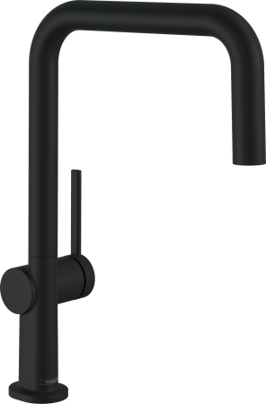 Смеситель для кухонной мойки hansgrohe Talis M54 U 220, Eco, 1jet 72844670, матовый черный