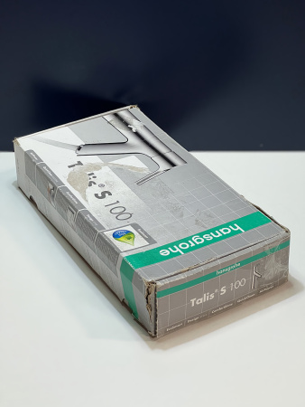 Смеситель для раковины hansgrohe Talis S 100 72020000/U, хром, уцененный товар