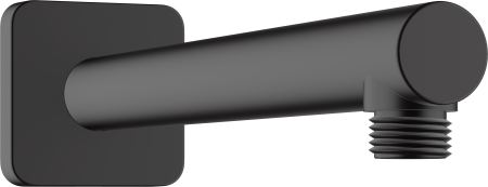 Душевой кронштейн hansgrohe Vernis Shape настенный 240 мм 26405670, матовый черный
