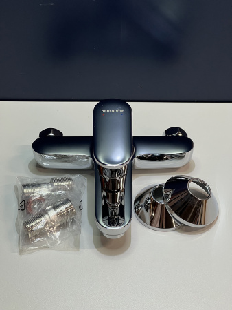 Смеситель для ванны hansgrohe Vernis Blend 71440000/U1, хром, уцененный товар