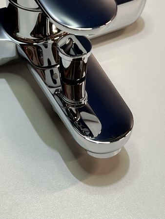 Смеситель для ванны hansgrohe Vernis Blend 71440000/U1, хром, уцененный товар