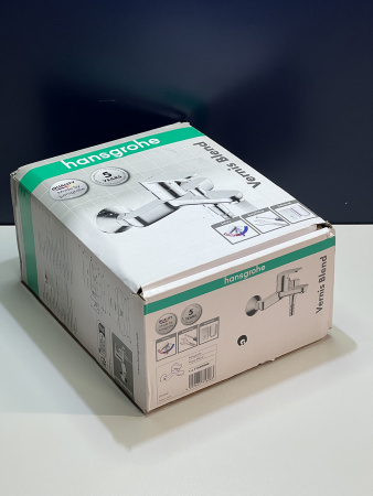 Смеситель для ванны hansgrohe Vernis Blend 71440000/U1, хром, уцененный товар