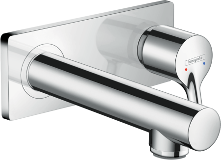 Внешняя часть смесителя для раковины hansgrohe Talis S скрытого монтажа, настенный 72110000, хром