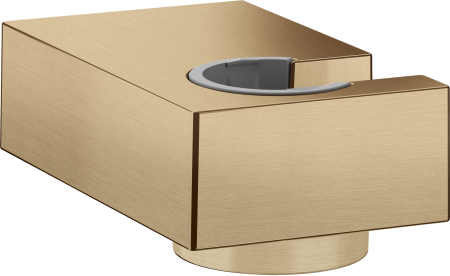 Держатель ручного душа hansgrohe Porter E 28387140, шлифованная бронза
