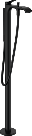 Внешняя часть смесителя для ванны hansgrohe Vivenis напольного монтажа 75445670, матовый черный