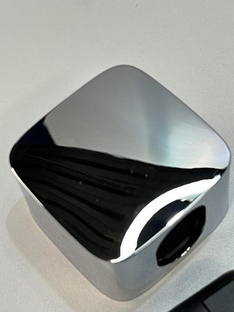 Шланговое подключение hansgrohe FixFit с клапаном обратного тока и шарнирным соединением, 27414000/U, хром, уцененный товар