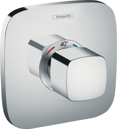 Внешняя часть термостата для душа hansgrohe Ecostat E HighFlow скрытого монтажа 15706000, хром