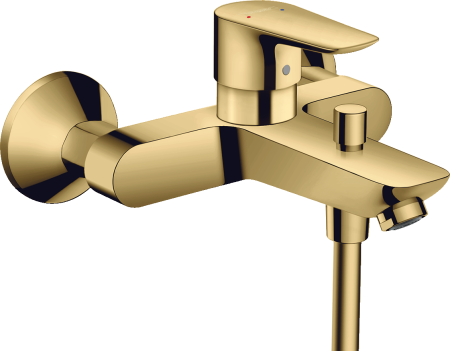 Смеситель для ванны hansgrohe Talis E 71740990, полированное золото