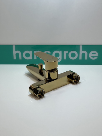 Смеситель для ванны hansgrohe Talis E 71740990/U, полированное золото, уцененный товар