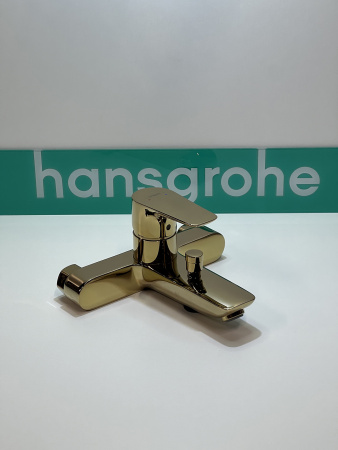 Смеситель для ванны hansgrohe Talis E 71740990/U, полированное золото, уцененный товар