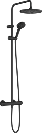 Душевая система hansgrohe Vernis Blend 240 1jet с термостатом 26428670, матовый черный