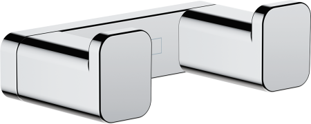 Крючок hansgrohe AddStoris двойной 41755000, хром
