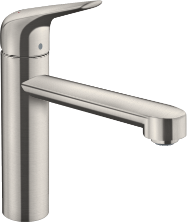 Смеситель для кухонной мойки hansgrohe Focus M42 120, 1jet 71806800, под сталь