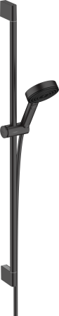 Душевой гарнитур hansgrohe Pulsify Select S 105 3jet Relaxation cо штангой 90 см 24170670, матовый черный