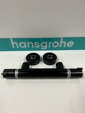 Термостат для душа hansgrohe Ecostat Comfort 13116670/U, матовый черный, уцененный товар