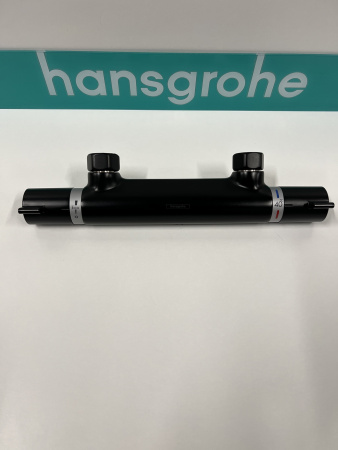 Термостат для душа hansgrohe Ecostat Comfort 13116670/U, матовый черный, уцененный товар