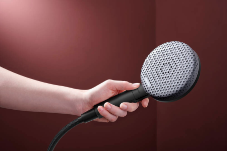 Ручной душ hansgrohe Raindance Alive Select S, 24500340, шлифованный черный хром