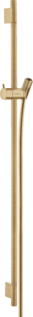 Душевая штанга hansgrohe Unica S Puro 90 см со шлангом 28631140, шлифованная бронза