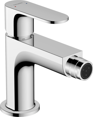 Смеситель для биде hansgrohe Rebris S, с металлическим сливным гарнитуром 72212000, хром