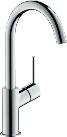 Смеситель для раковины hansgrohe Talis 210 с поворотным изливом 32082000, хром