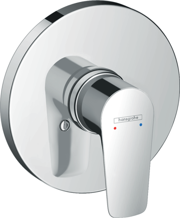 Внешняя часть смесителя для душа hansgrohe Talis E скрытого монтажа 71766000, хром