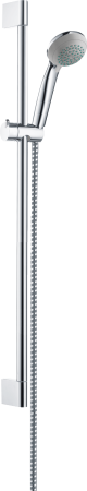 Душевой гарнитур hansgrohe Crometta 85 2jet Vario со штангой 65 см 27763000, хром