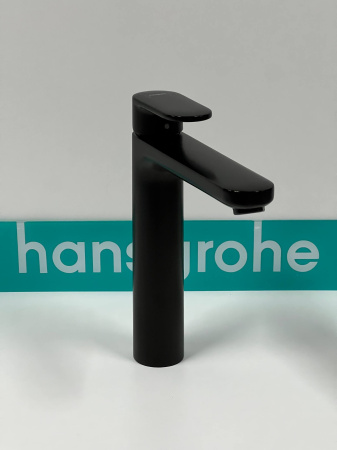 Смеситель для раковины hansgrohe Vernis Blend 190, 71552670/U, матовый черный, уцененный товар