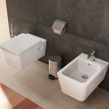 Унитаз hansgrohe EluPura Original Q подвесной с сиденьем HGSET003, белый