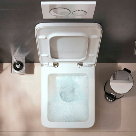 Унитаз hansgrohe EluPura Original Q подвесной с сиденьем HGSET003, белый