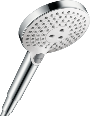 Ручной душ hansgrohe Raindance Select S 120 3jet EcoSmart 26531400, белый/хром
