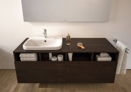 Смеситель для раковины hansgrohe Logis 100, со сливным гарнитуром 71100000, хром