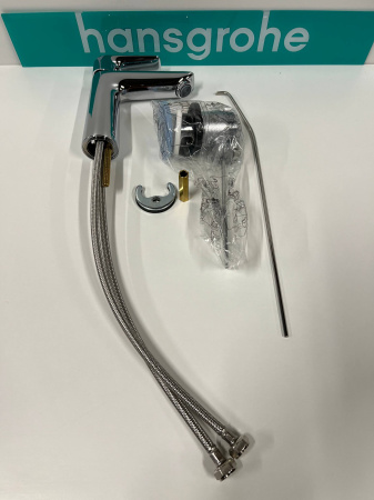 Смеситель для раковины hansgrohe Talis E 110 71710000/U, хром, уцененный товар